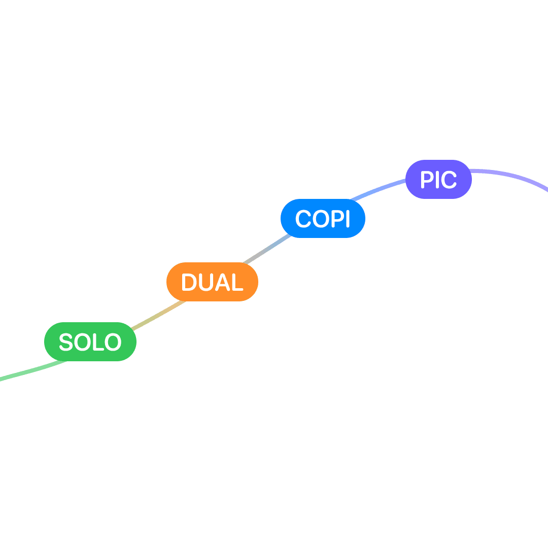 Skyden on a paper logbook